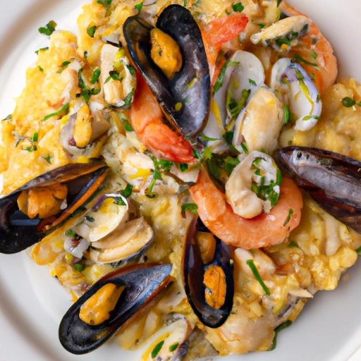 Risotto with Sea Fruit