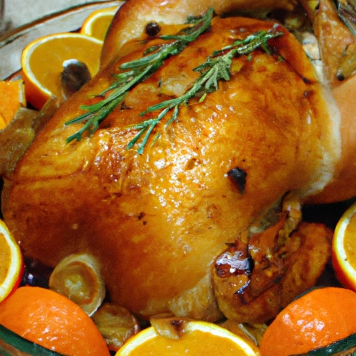 Roast Turkey with Oranges