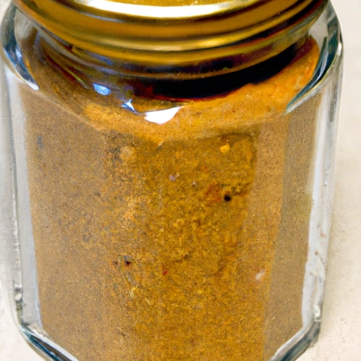 Prażony proszek curry