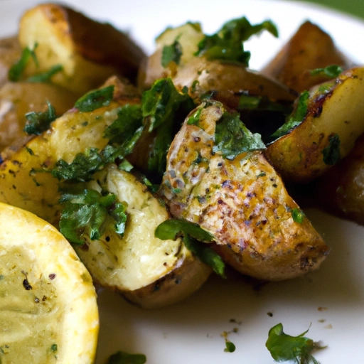 Roasted Lemon Potatoes