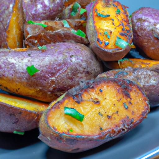 Pieczone peruwiańskie ziemniaki