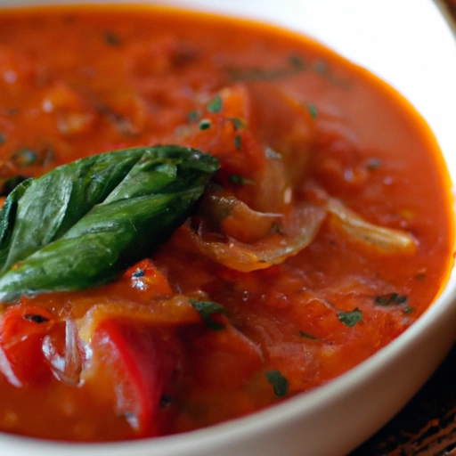 Pieczona papryka czerwona i sos z cebulą Vidalia