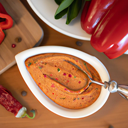 Roasted Red Pepper Spread or Dip