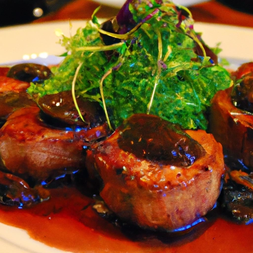 Robinson Hiller House Pork Medallions with Fig Glaze