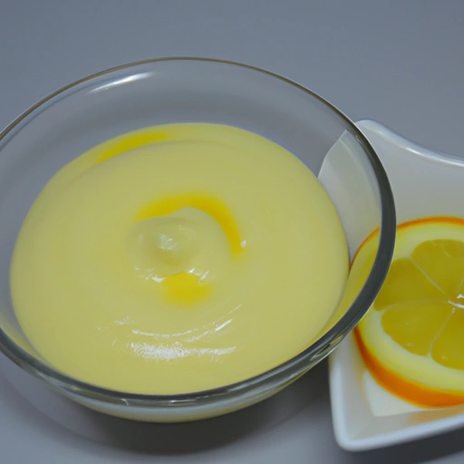 Romanian Lemon Cream