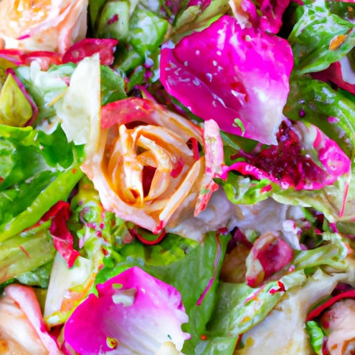 Rose Petal Salad