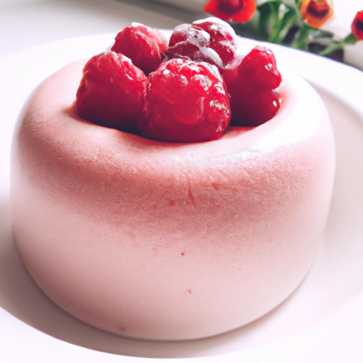 Rose-Scented Raspberry Mousse