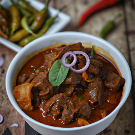 Rosy Lamb Curry