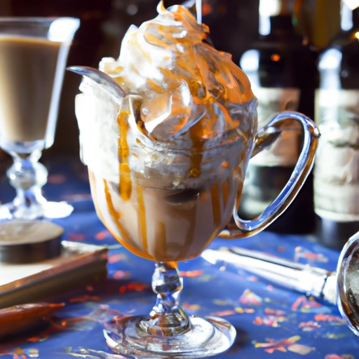 Rum and Coffee Cream drink