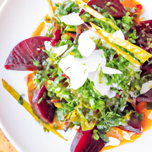 Salad of Beet and Fennel with Orange Vinaigrette