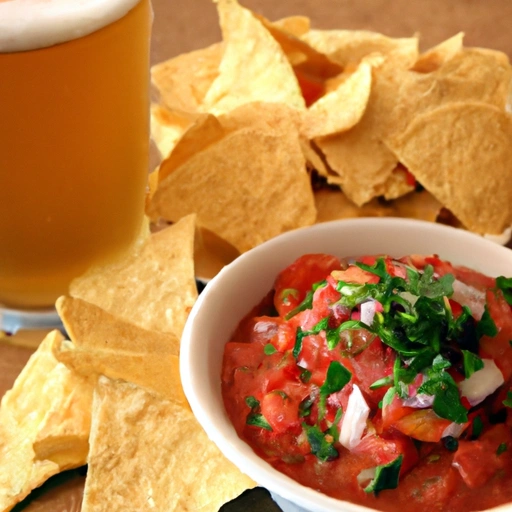 Salsa Cerveza z Tortilla Chipsami