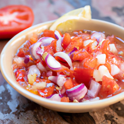 Salsa Criolla Cruda