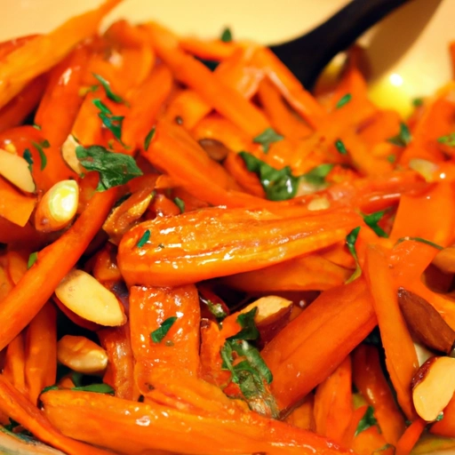 Sautéed Carrots with Almonds