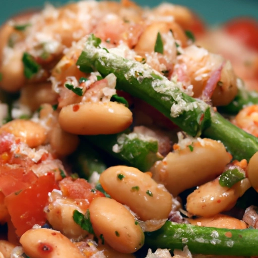 Sautéed Shelley Beans with Garlic and Tomato