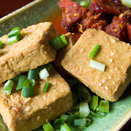 Pikantne pieczone tofu