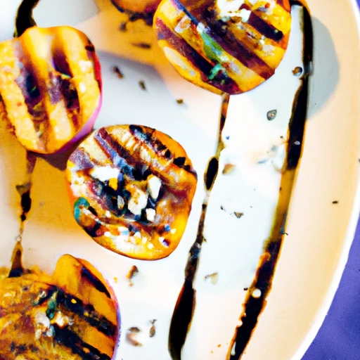 Savory Grilled Peaches
