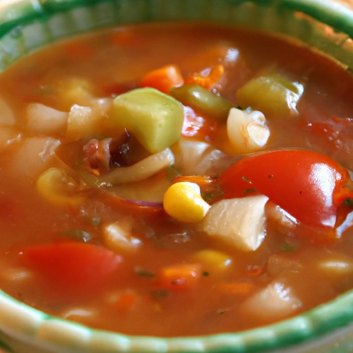 Pikantna zupa warzywna