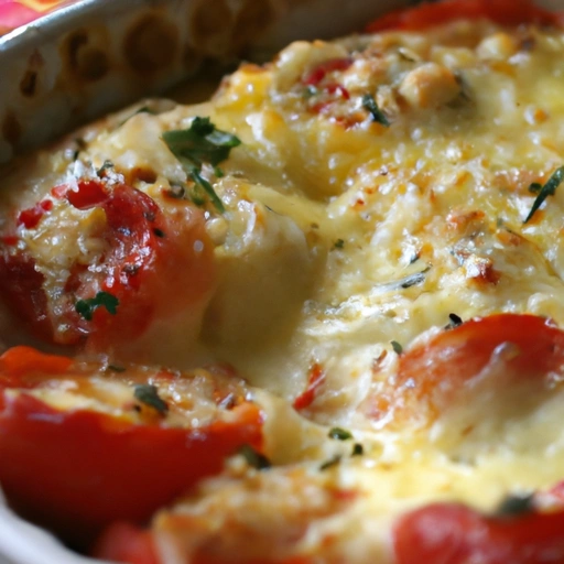 Scalloped Tomatoes au Gratin