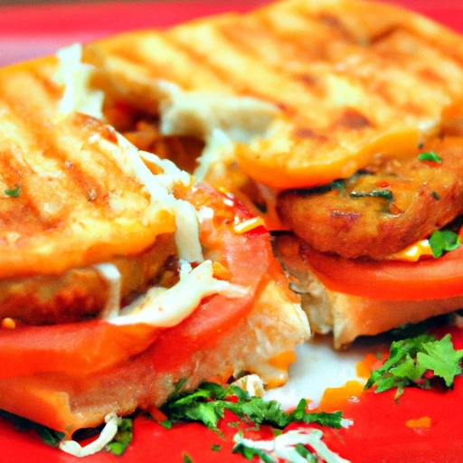 Seekh Kabab aur Cheese ka Sandwich