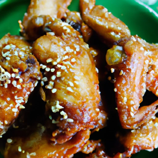 Sesame Chicken Wings