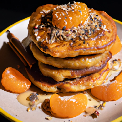 Sesame Mandarin Pancakes