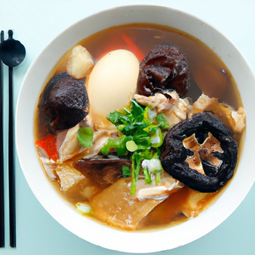 Zupa kwaśno-pikantna w stylu Szanghaju