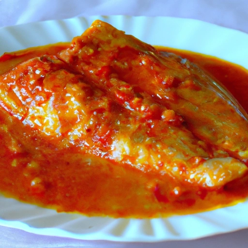 Sheat Fish with Tomatoes