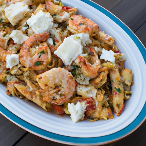 Shrimp and Orzo Casserole