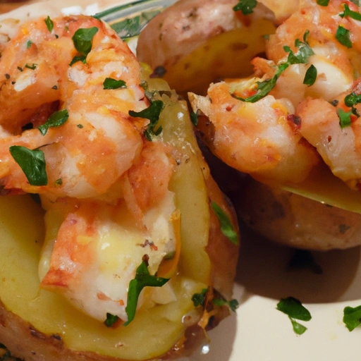 Shrimp-stuffed Potatoes