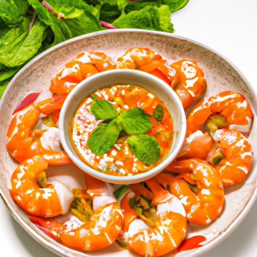 Shrimp with Thai Dipping Sauce