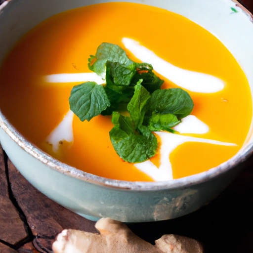 Silky Carrot and Ginger Soup