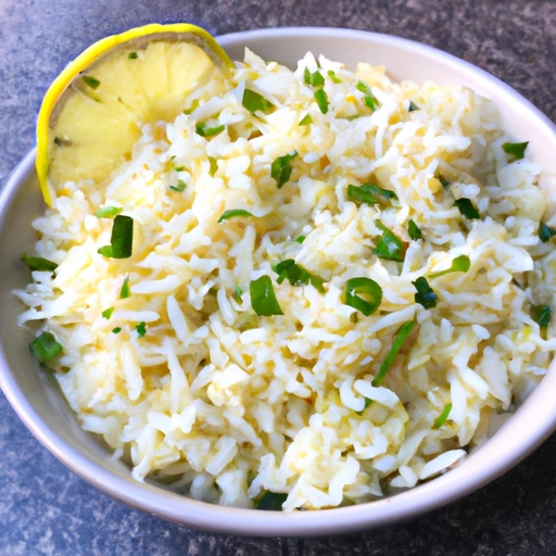 Simple Lemon Rice