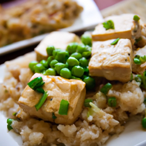 Prosta zapiekanka z tofu