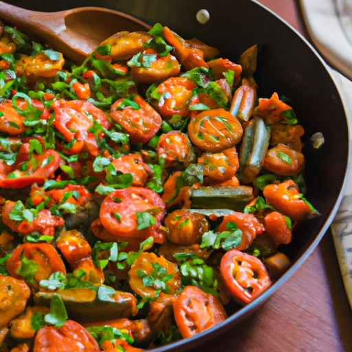 Skillet Okra