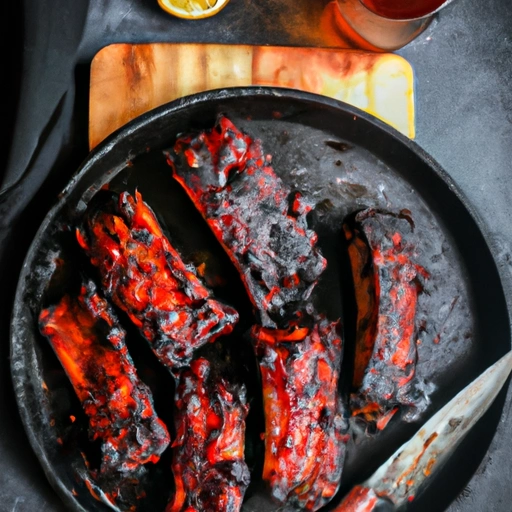 Slow-cooked Barbeque Chipotle Spare Ribs