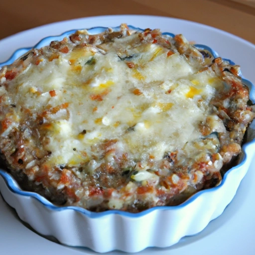 Quiche z wędzonym łososiem i quinoa