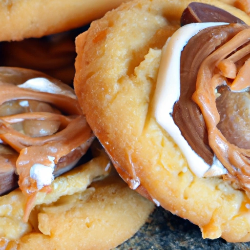 Snickers Candy Cookies