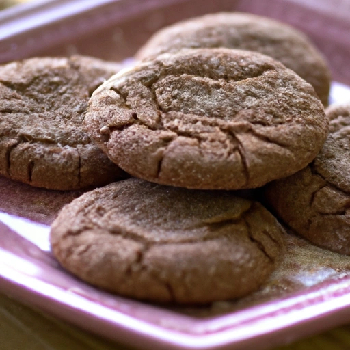 Soft Molasses Cookies