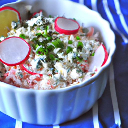Sour Cream Rice Salad