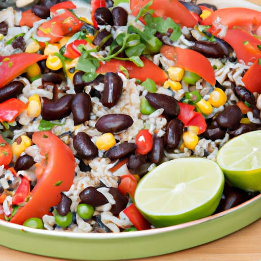 Southwestern Rice and Black Bean Salad