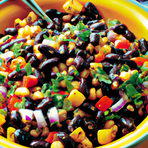 SouthWestern-Style Black Bean Salad