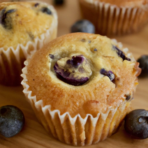 Soy Blueberry Muffins