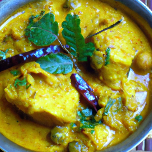 Curry z kawałkami sojowymi
