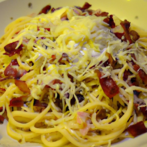 Spaghetti Carbonara w stylu meksykańskim