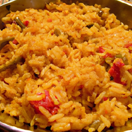 Hiszpański pilaw z ryżem