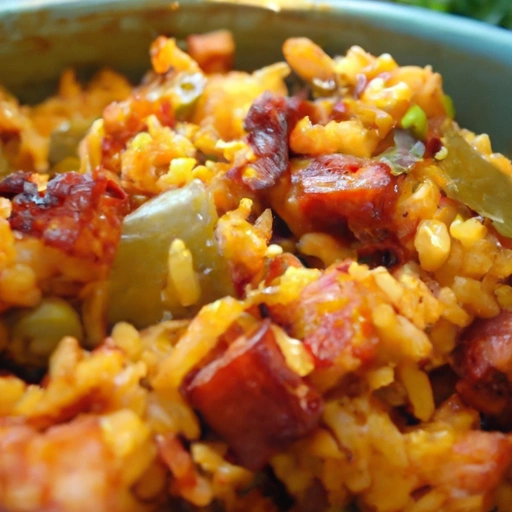Spanish Rice with Bacon
