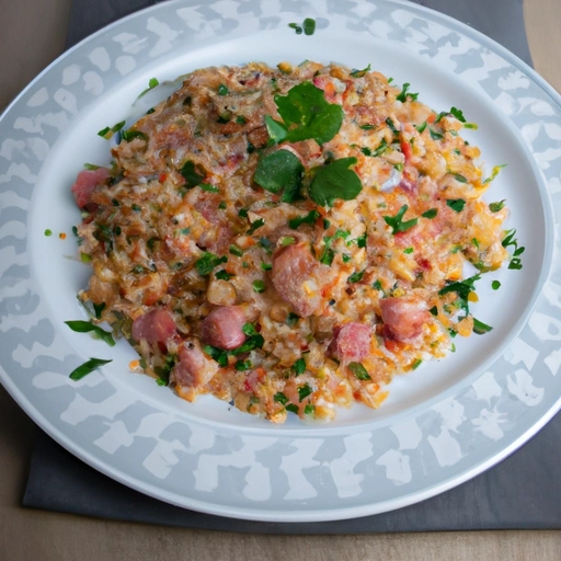 Spanish Rice with Ham