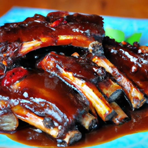 Spareribs with Secret Chinese Barbeque Sauce