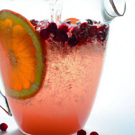 Sparkling Fall Harvest Punch