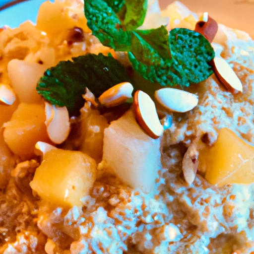 Spiced Couscous with Cantaloupe